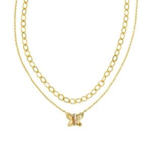 Kendra Scott SADIE 14k Gold Over Brass Multi-Strand Necklace - Iridescent
